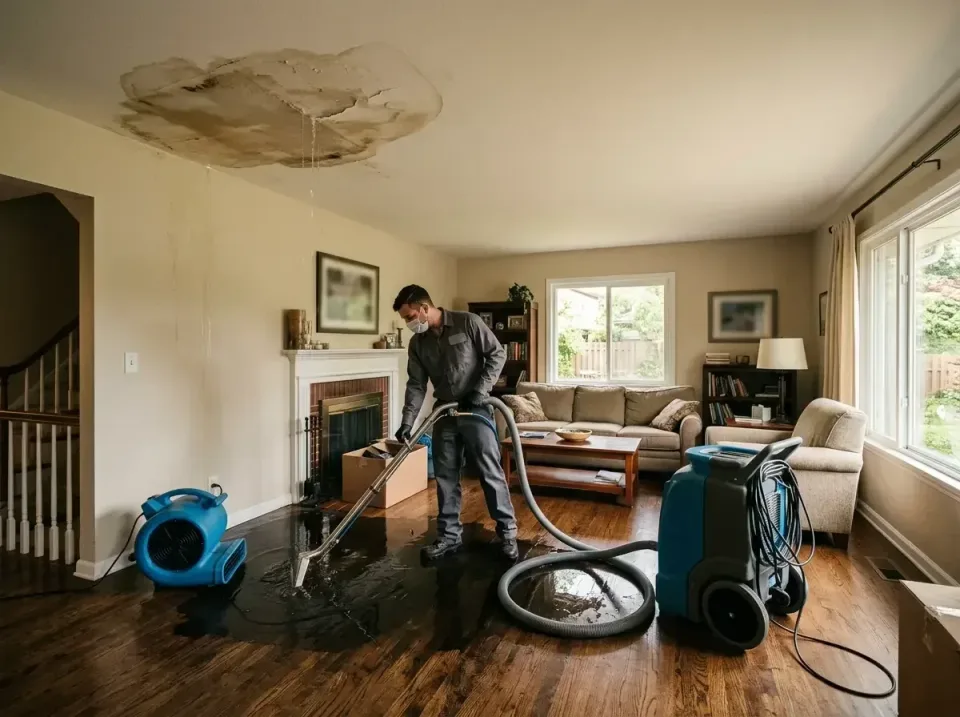 attic-pipe-burst-ceiling-drip-008 — frequently asked questions, Water Damage Restoration & Carpet Care in Middle Valley, TN